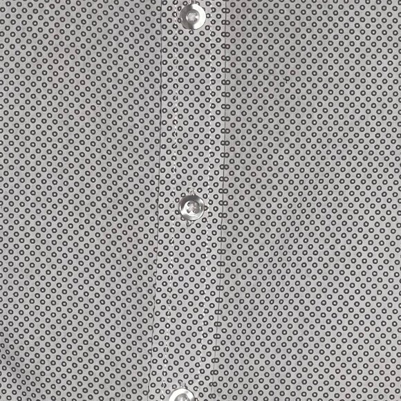 Tranquility & Mayhem 3XL Dress Shirt Geometric LS Roll-tab Button-Up Plus Size - Picture 6 of 16